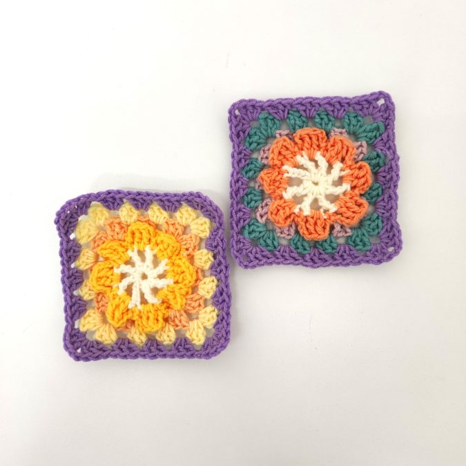 【作品紹介】お花のモチーフコースター